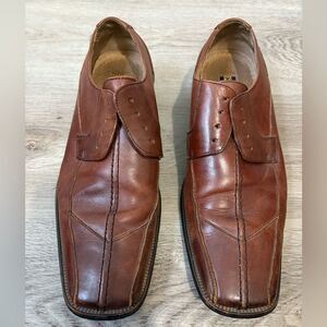 Men's Brown Leather Dress Shoes